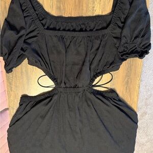 Black Cutout Dress